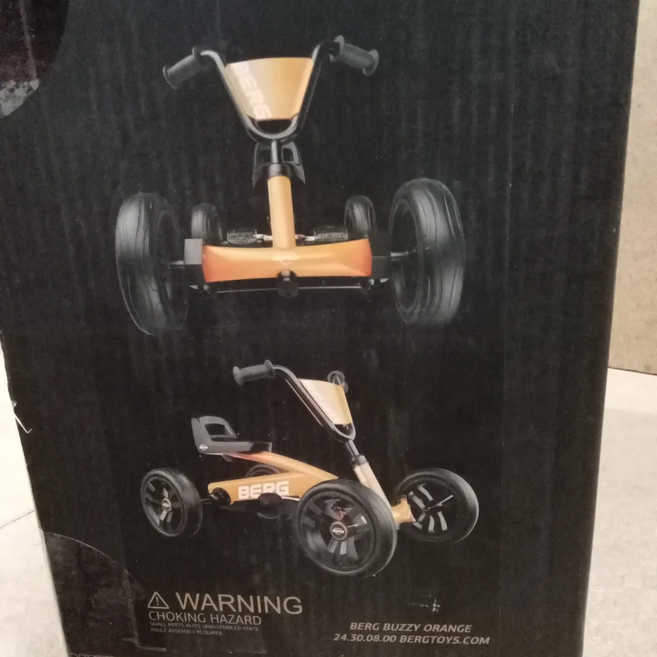 BOXED BERG GO KART - BUZZY ORANGE