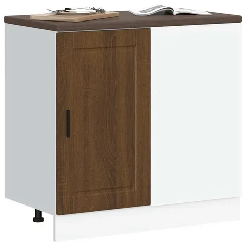 BOXED LATITUDE RUN KITCHEN CORNER BASE CABINET PORTO ENGINEERED WOOD
