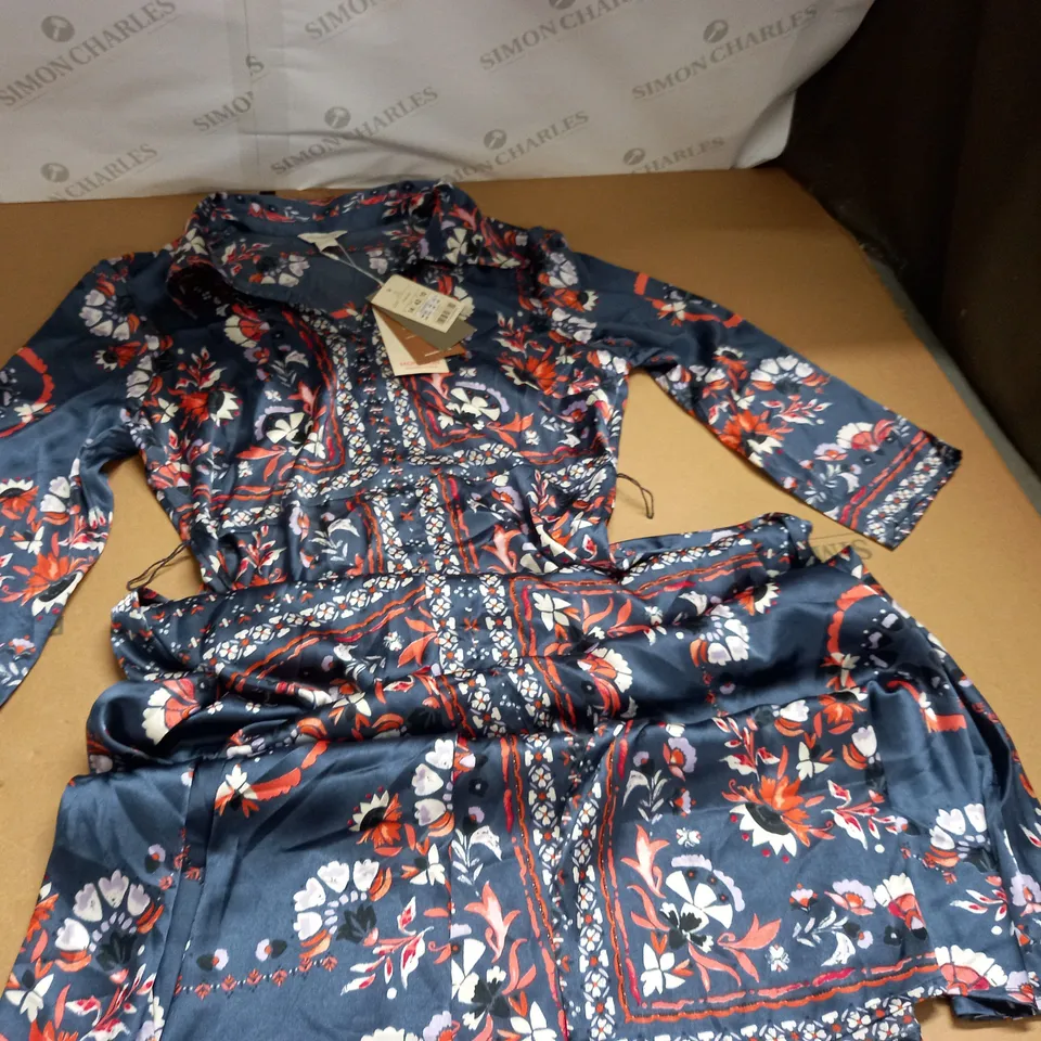 MONSOON PATTERENED DRESS - UK 14