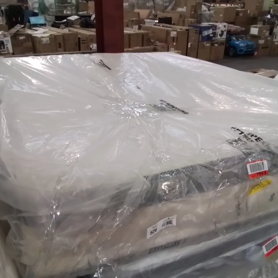 QUALITY BAGGED MURCIA SLEEP PILLOW TOP POCKET SPRUNG KINGSIZE MATTRESS 