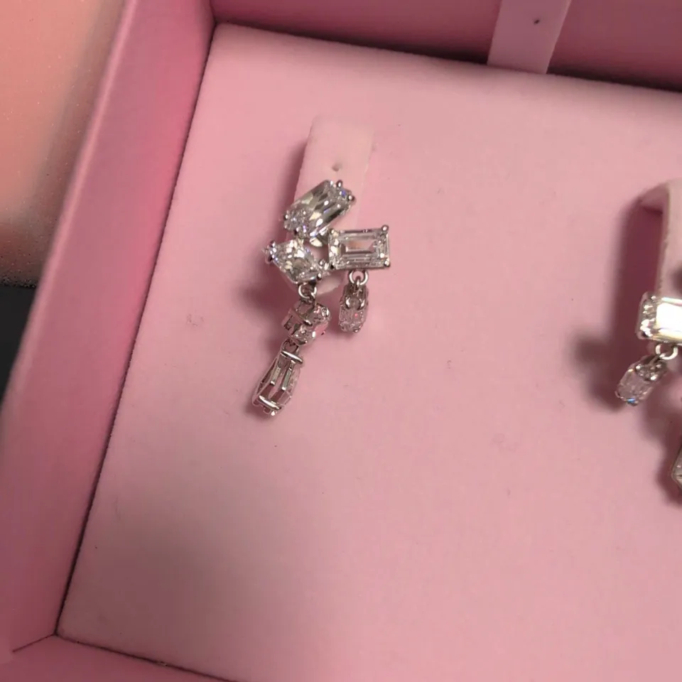 Swarovski PE SD Cluster Earrings - Boxed