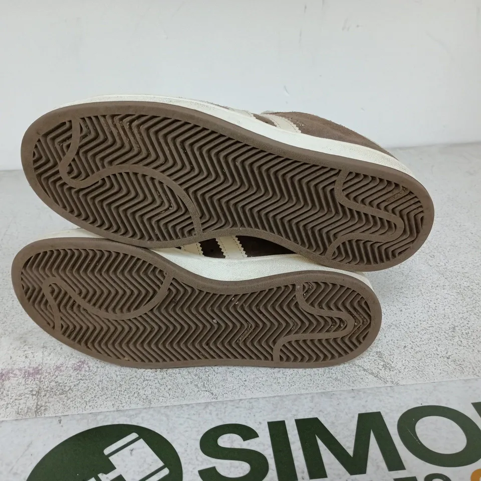 UNBOXED PAIR OF ADIDAS CAMPUS IN BROWN - UK 6
