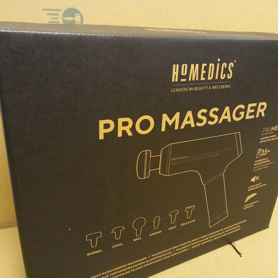 HOMEDICS TRUHEAT PRO MASSAGER PGM-1000GQVI-EU
