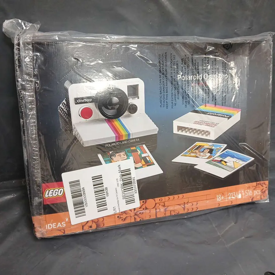 BOXED LEGO POLAROID ONE STEP SX-70 CAMERA - 21345 RRP £69.99