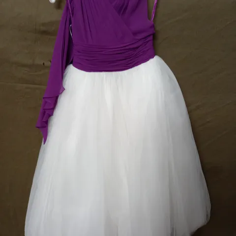 MARK LESLEY KIDS TWO TONE OCCASIONAL DRESS - 4