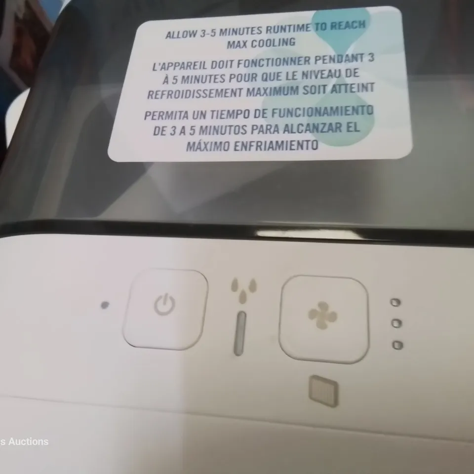 BOXED HOMEDICS MYCHILL PLUS PERSONAL SPACE COOLER 2.0