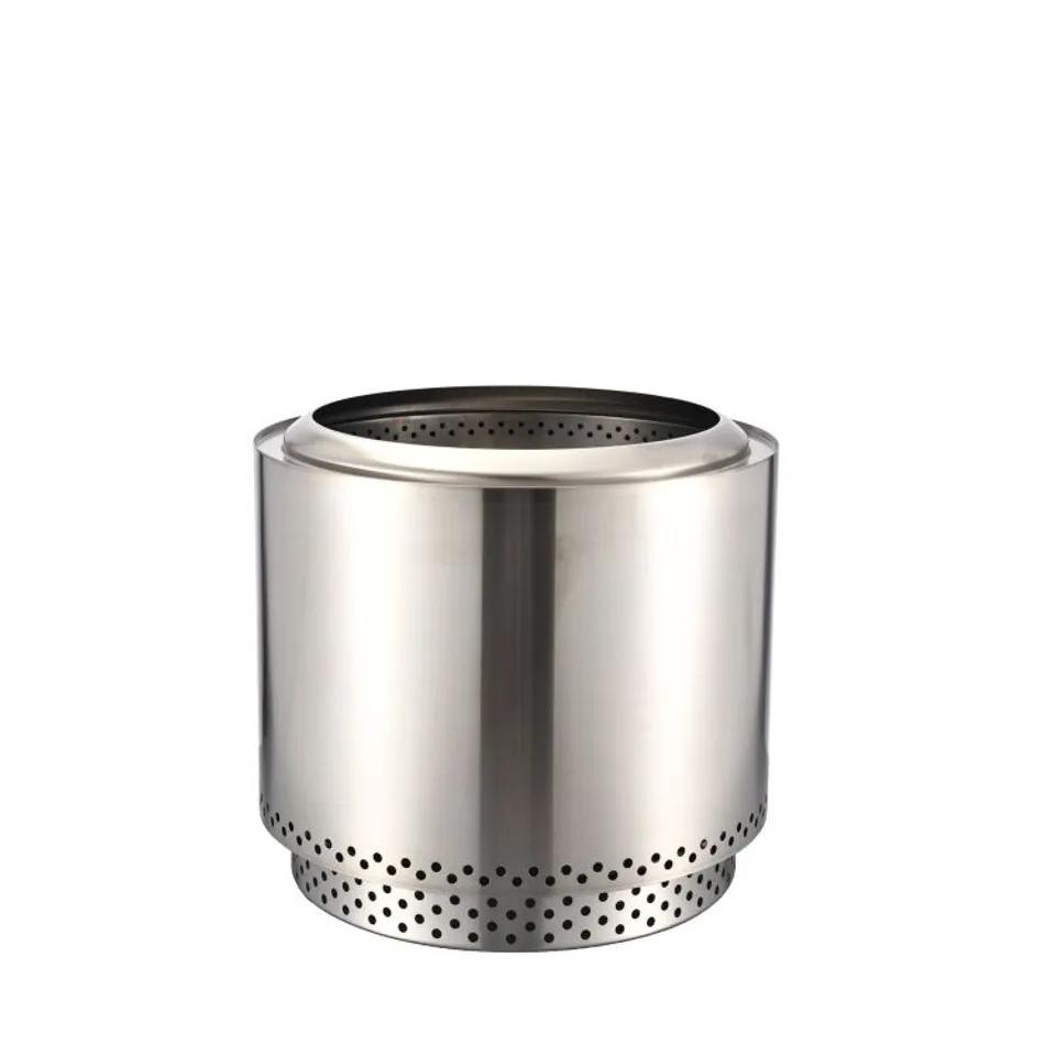 BOXED ELECTRIQ SMOKELESS FIREPIT - STAINLESS STEEL