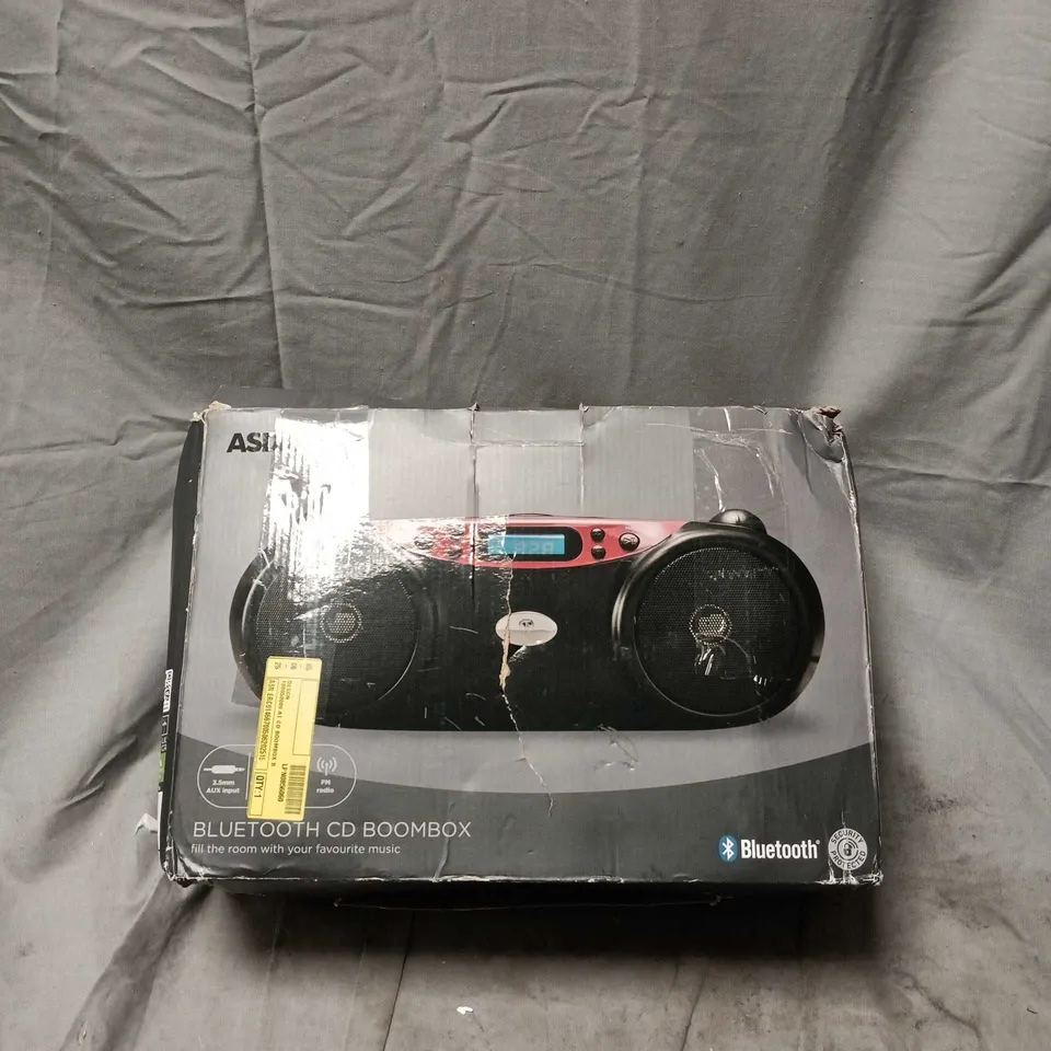 ASDATECH BLUETOOTH CD BOOMBOX