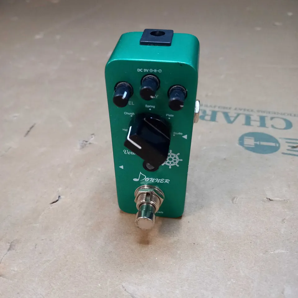 DONNER MULTI DIGITAL DELAY PEDAL ECHO SQUARE GUITAR EFFECT PEDAL 7 MODES