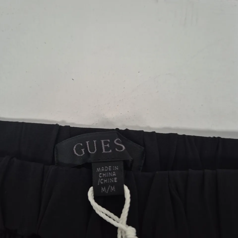 GUESS BLACK PLEATED DRESS – WOMEN'S, SIZE M/M