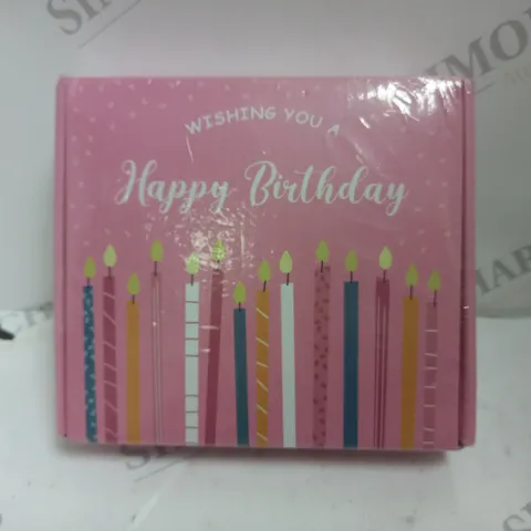 BOX OF APPROX 10 "WISHING YOU A HAPPY BIRTHDAY" PAMPER GIFT SETS