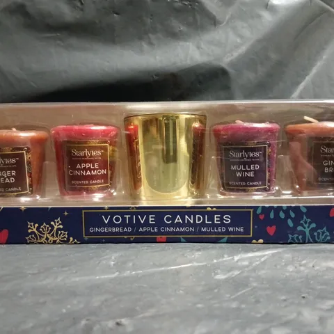 STARLYTES VOTIVE SCENTED CANDLE SET