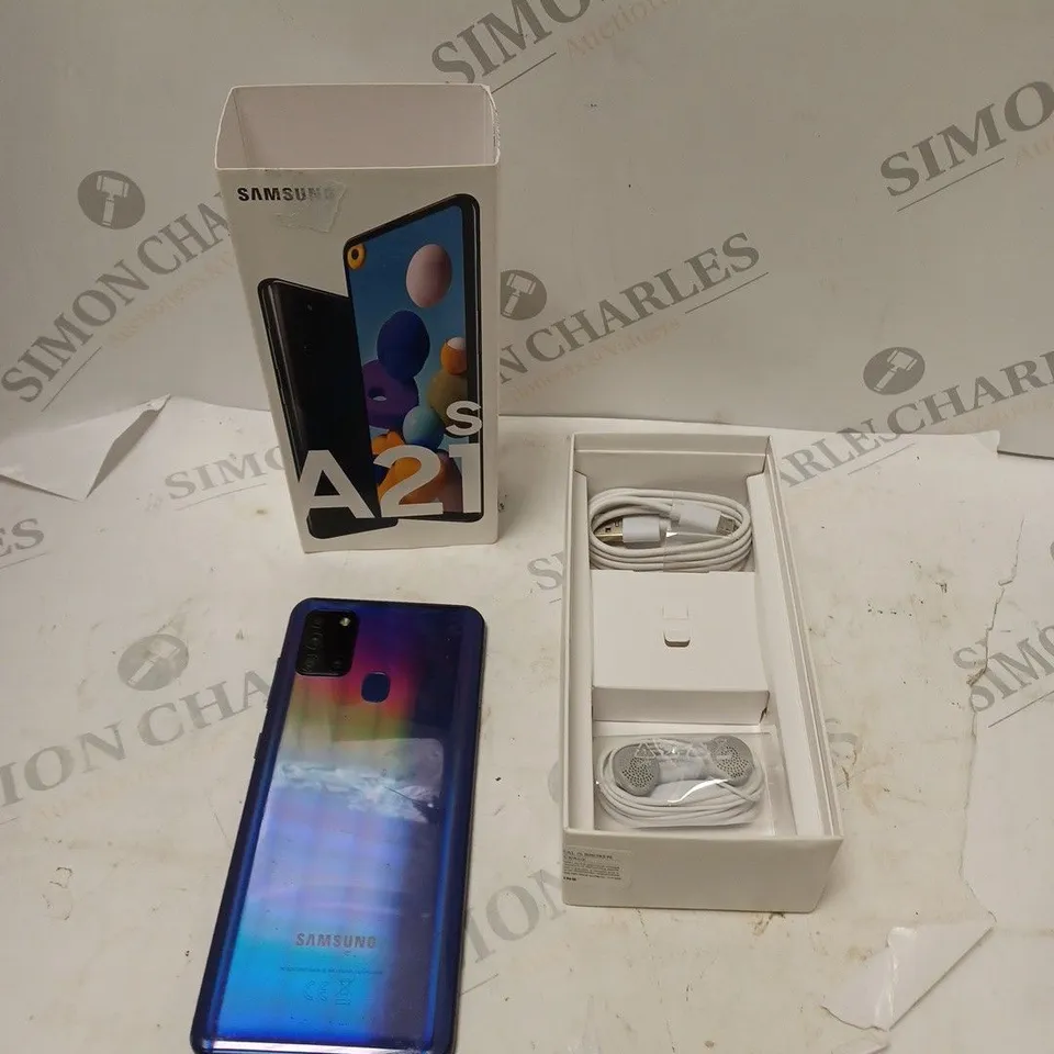 SAMSUNG A21S BOXED WITH ACCESSORIES 