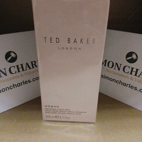 BOXED AND SEALED TED BAKER LONDON ORIGINAL WOMAN 200ML