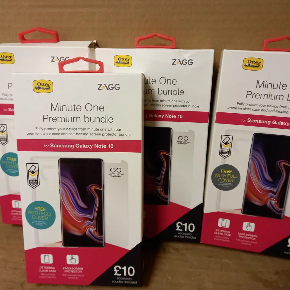 LOT OF 4 MINUTE ONE PREMIUM BUNDLES FOR SAMSUNG GALAXY NOTE10+