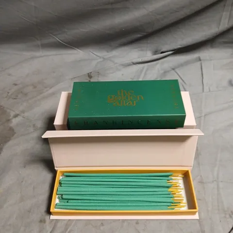 LOT OF 4 BOXES OF THE GOLDEN ALTAR FRANKINCENSE INCENSE STICKS