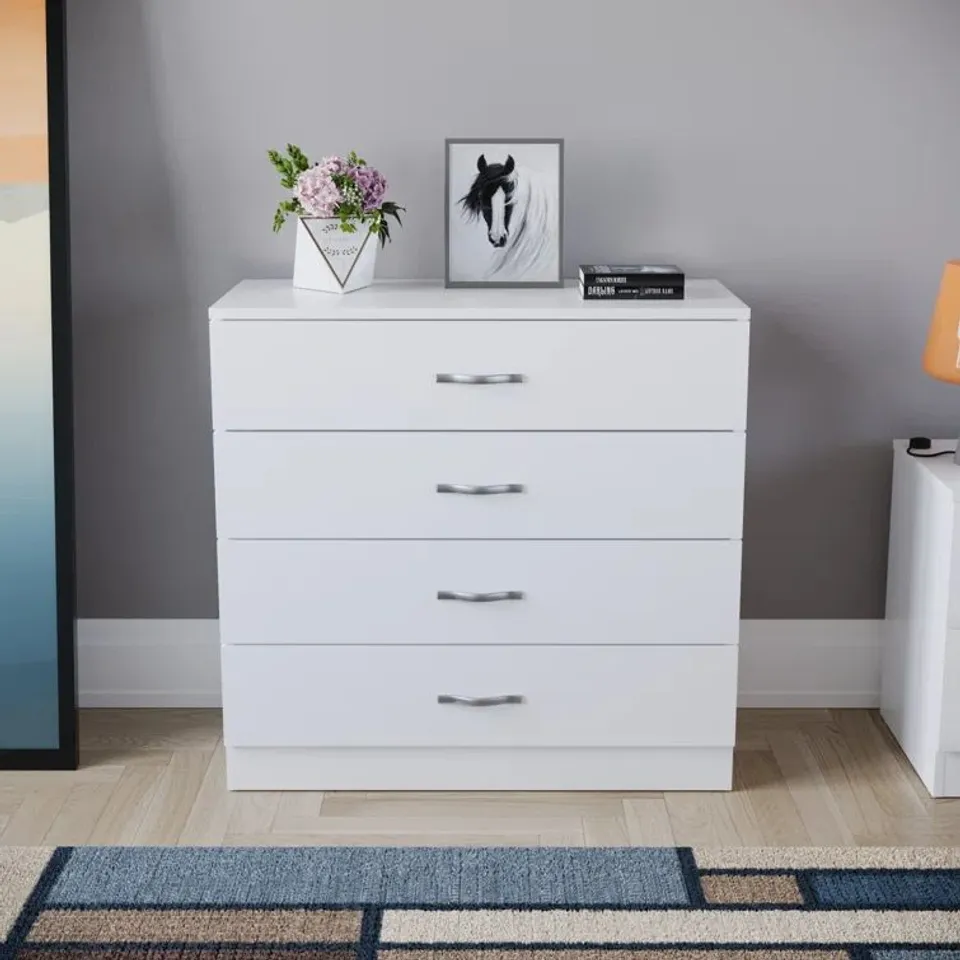 BOXED MAYBERRY 4 DRAWER CHEST