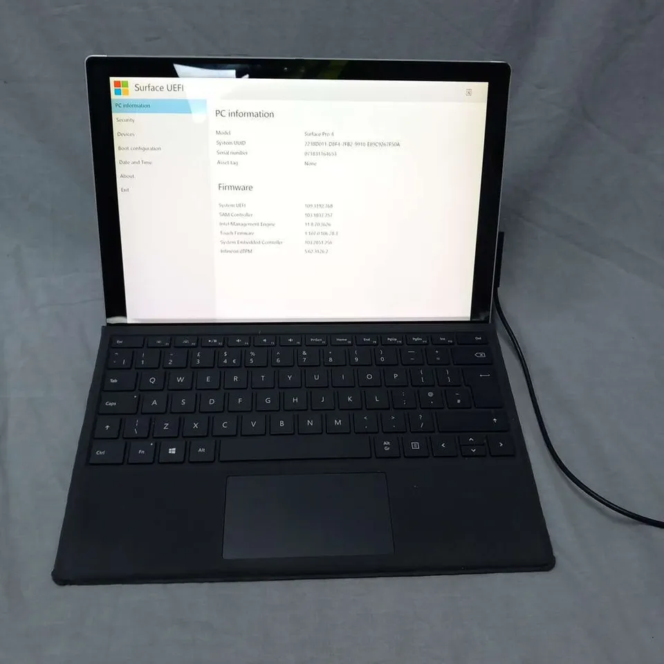 MICROSOFT SURFACE PRO 4 128GB
