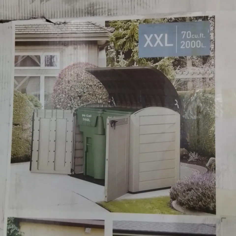 BOXED KETER STORE-IT-OUT ULTRA XXL 2000L OUTDOOR STORAGE UNIT 