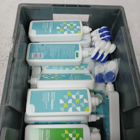 APPROXIMATELY 20 ITEMS INCLUDING EYE DISINFECTANT ETC.