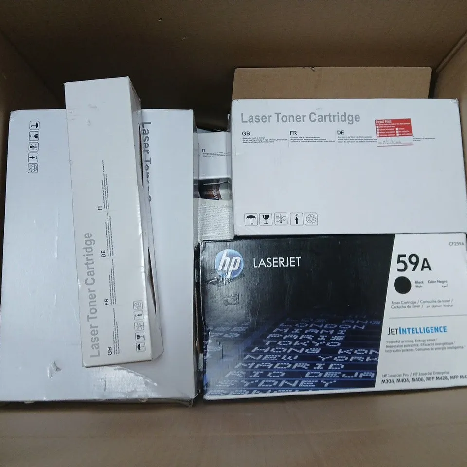 APPROXIMATELY 10 ASSORTED ITEMS TO INCLUDE DR-2300 DRUM UNIT, VIDEO SPLITTER, ARTECK HB216 KEYBOARD, ETC