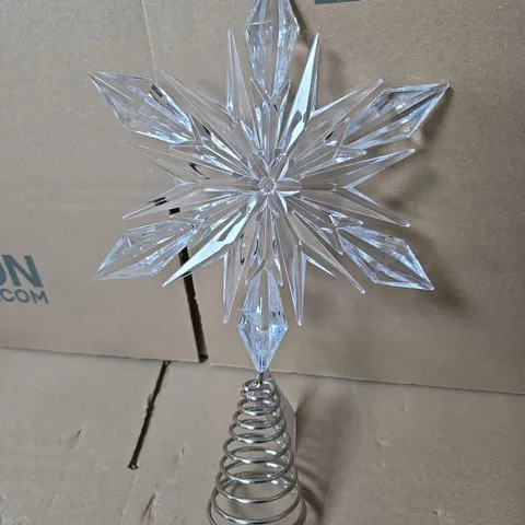 BOX OF SIX GISELA GRAHAM STAR TREE TOPPERS