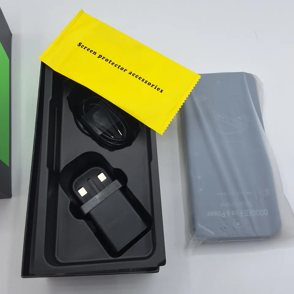 BOXED DOOGEE FIRE 6 POWER 8+12GB 256GB MOBILE PHONE IN INK BLACK