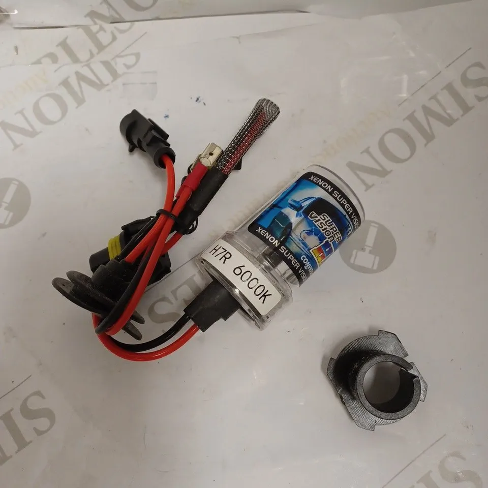 SUPER VISION H7 HID HEADLIGHT CONVERSION FOR MOTORCYCLES 