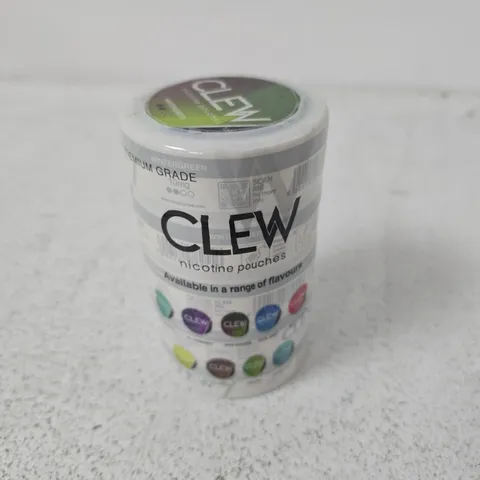BOX OF APPROXIMATELY 15 X CLEW NICOTINE POUCHES ION VARIOUS FLAVOURS 