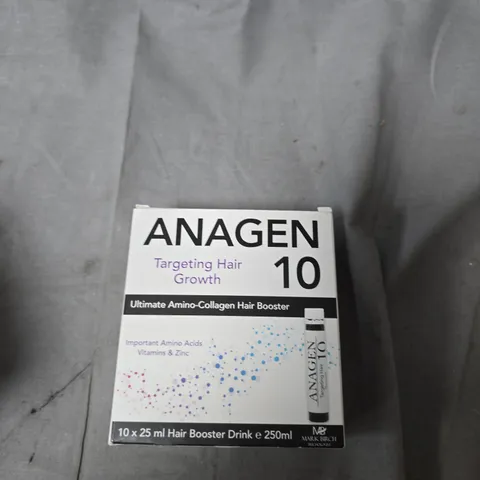 ANAGEN 10 AMINO-COLLAGEN HAIR BOOSTER DRINK 250ML (10 X 25ML)-EXPIRY DATE 7/2025 
