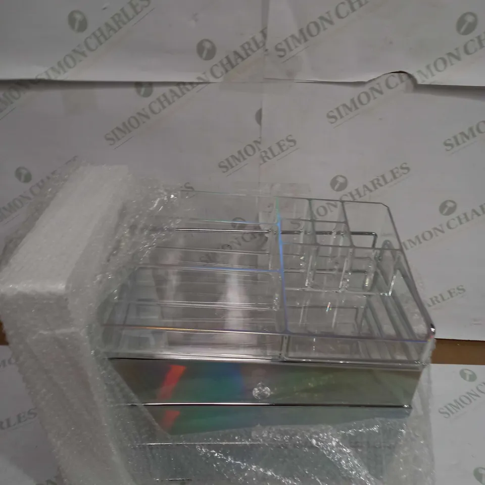 OUTLET TILI FRAMED ACRYLIC STORAGE DRAWER SET