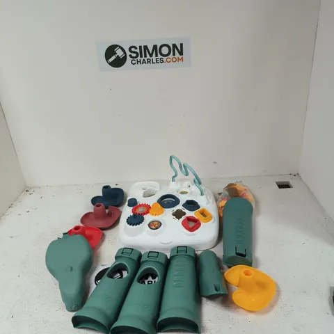 BABY ACTIVITY CENTRE WITH GEARS AND SHAPES 
