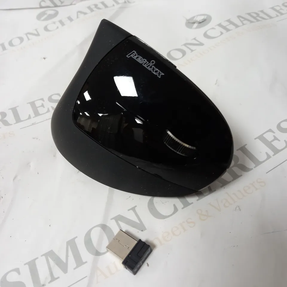 PERIMICE-813 WIRELESS MULTI-DEVICE VERTICAL MOUSE