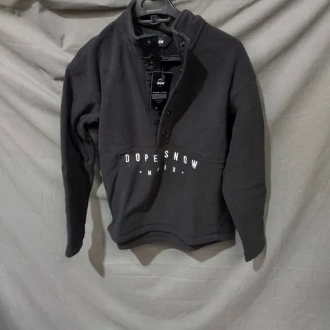 DOPE SNOW COMFY W WOMEN'S FLEECE JACKET – BLACK, XS