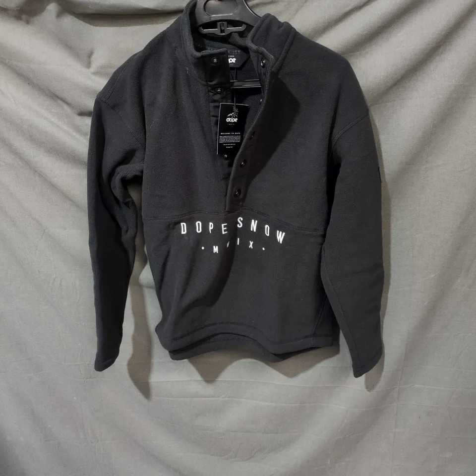 DOPE SNOW COMFY W WOMEN'S FLEECE JACKET – BLACK, XS