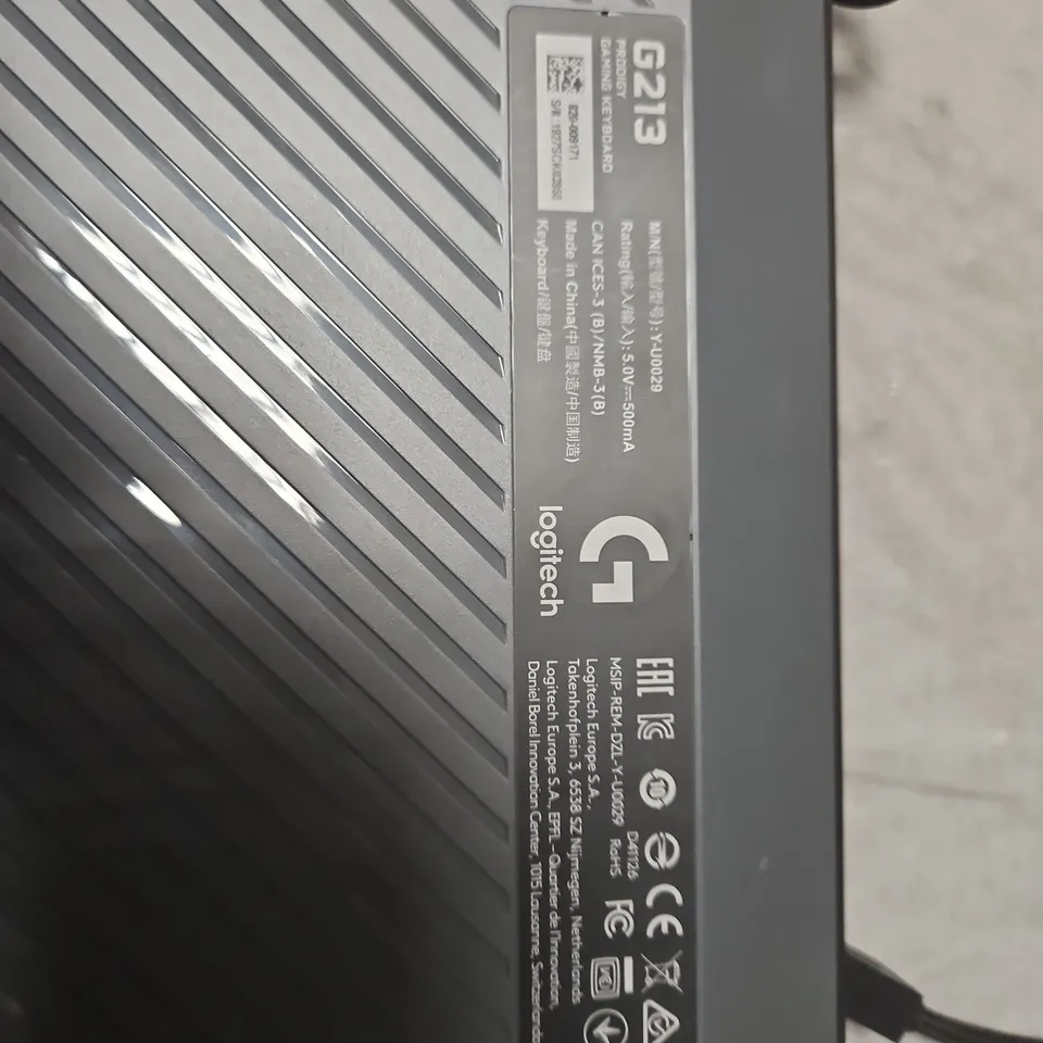LOGITECH G213 PRODIGY GAMING KEYBOARD