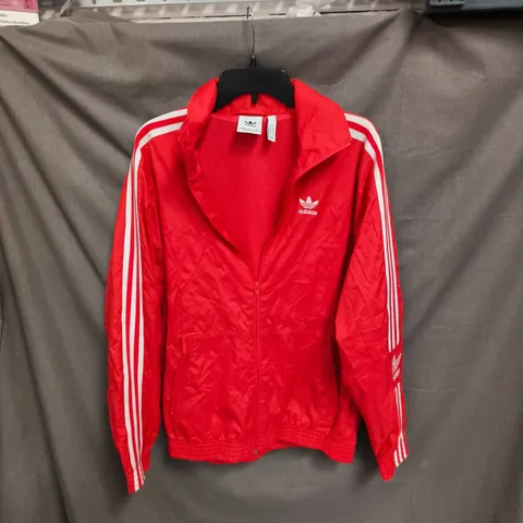ADIDAS CORAL TRACK JACKET WITH 3 STRIPES – UK S