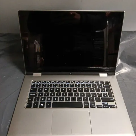 DELL 350* FOLDING LAPTOP IN BRUSH SILVER 