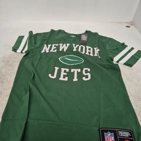 NFL NEW YORK JETS TEAM APPAREL T-SHIRT – SIZE S 