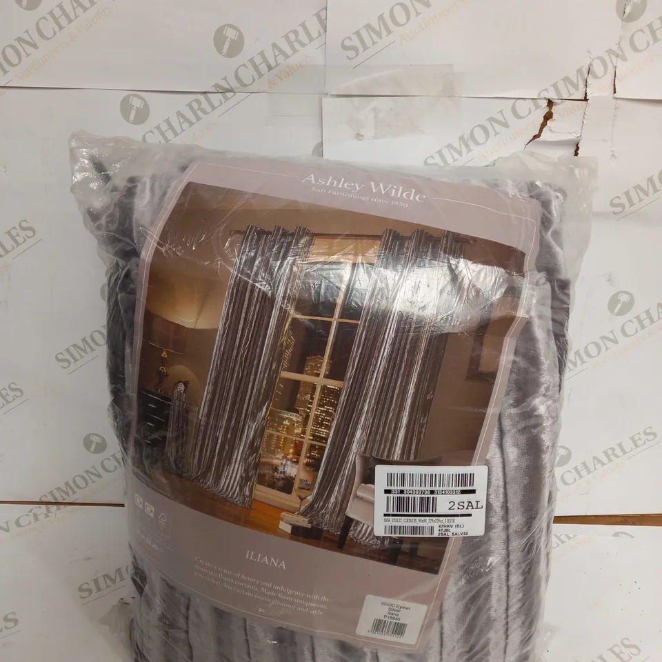 ILIANA EYELET CURTAINS 90CM X 90 CM  RRP £159