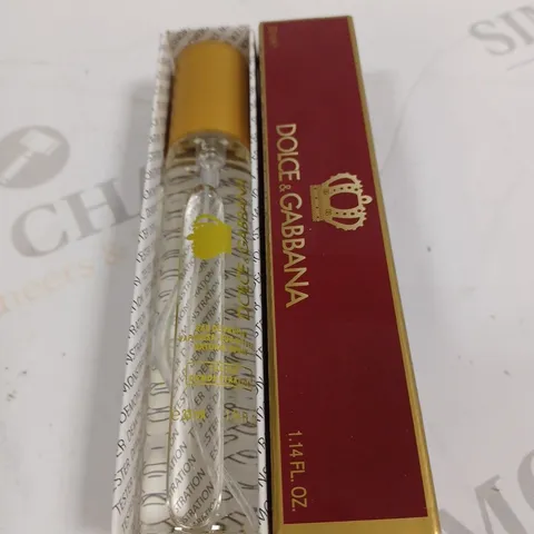BOXED DOLCE AND GABBANA EAU DE PARFUM 33ML