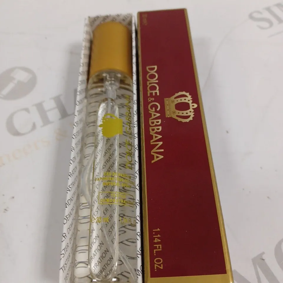 BOXED DOLCE AND GABBANA EAU DE PARFUM 33ML