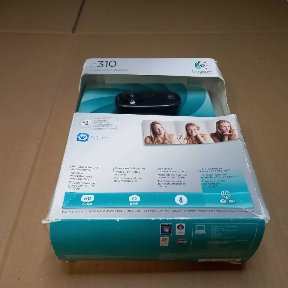 BOXED LOGITECH C310 HD WEBCAM