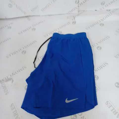 MENS BLUE NIKE RUNNING SHORTS SIZE MEDIUM