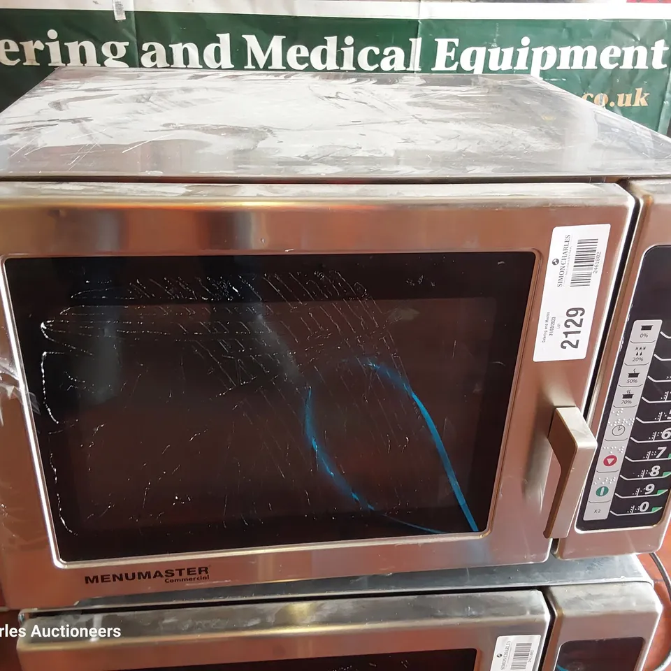 MENUMASTER COMMERCIAL MICROWAVE OVEN