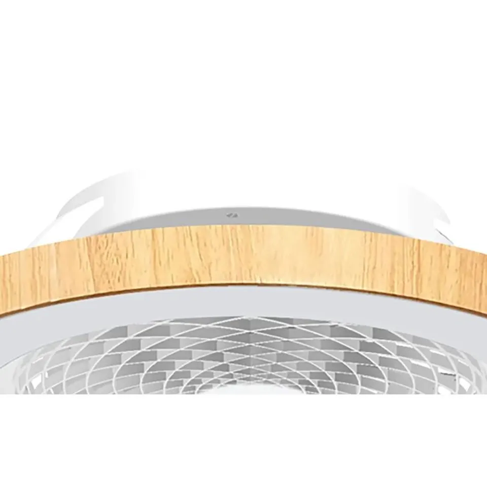 BOXED 65CM TIBET LED CEILING FAN WITH REMOTE FAN BODY