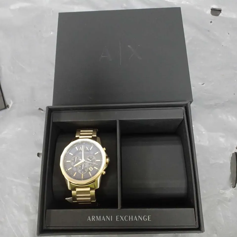 ARMANI EXCHANGE MEN'S CHRONOGRAPH, GOLD-TONE STAINLESS STEEL WATCH ONLY