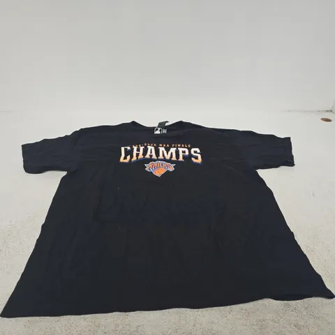 NEW YORK KNICKS 2025-2026 NBA FINAL CHAMPS LARGE YOUTH T SHIRT
