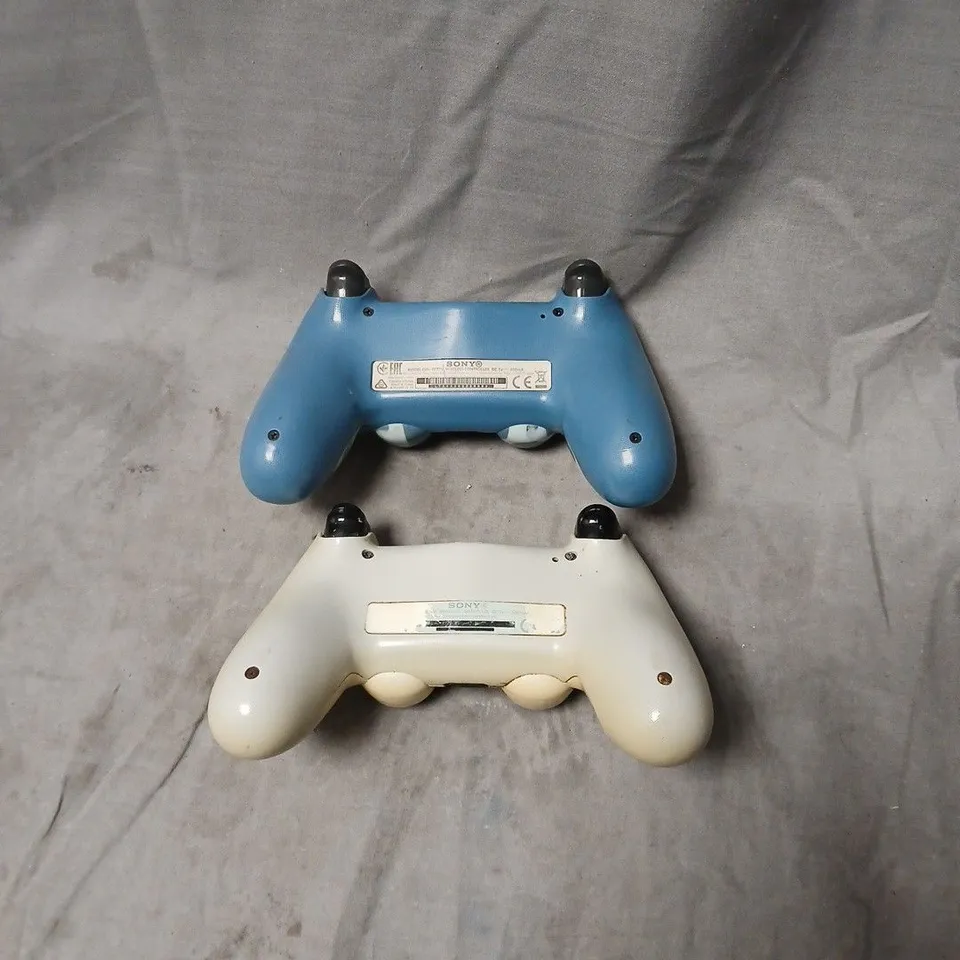 SONY PLAYSTATION 4 DUALSHOCK 4 WIRELESS CONTROLLER SET – BLUE CAMOUFLAGE & CREAM (2X)