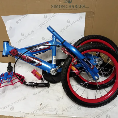 HUFFY MARVEL SPIDERMAN BIKE COLLECTION ONLY